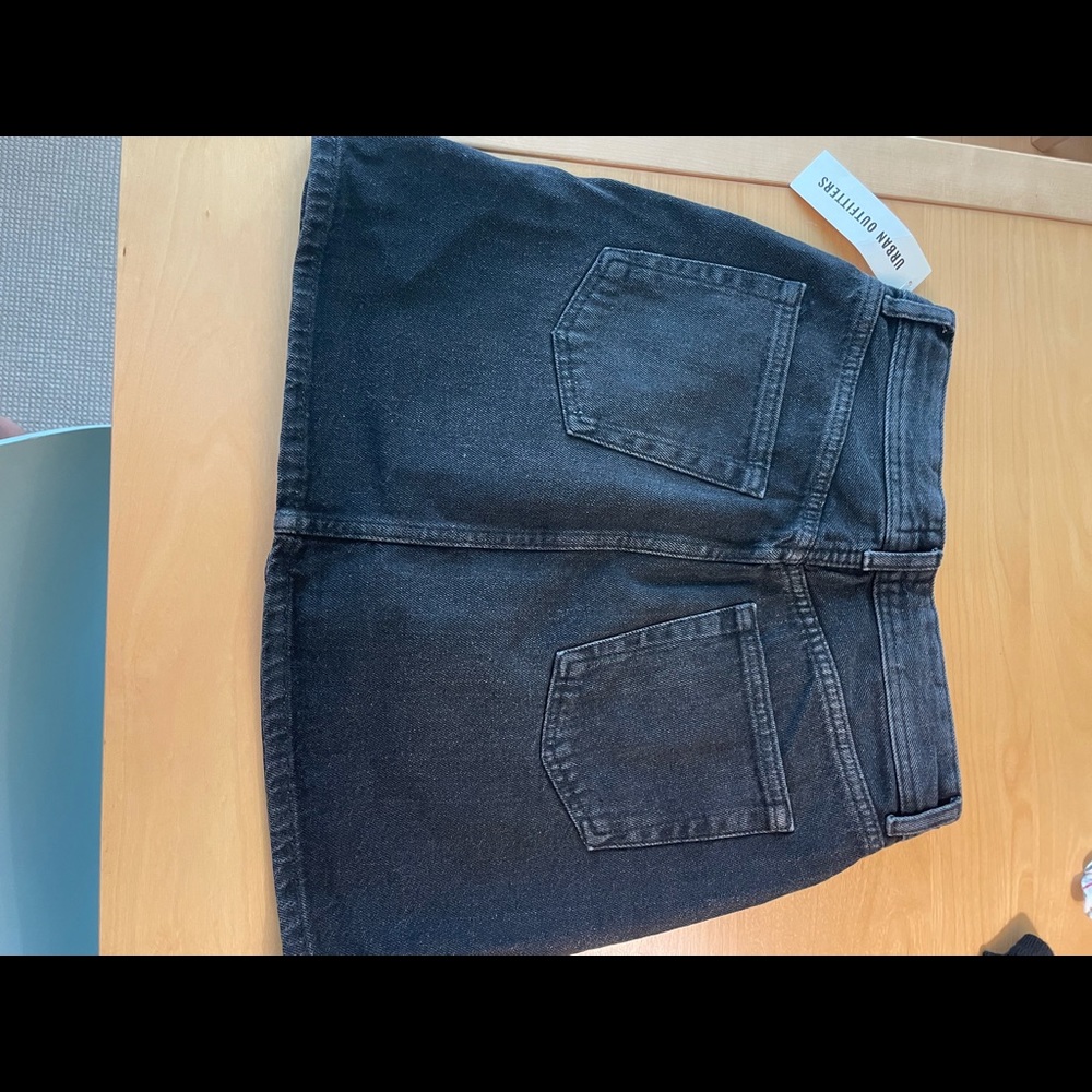 Urban outfitters black denim skirt - Picture 2 of 3